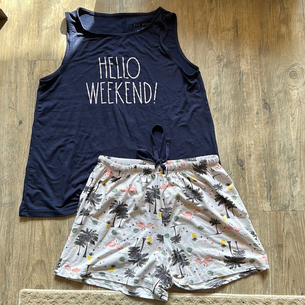 RAE DUNN pj set